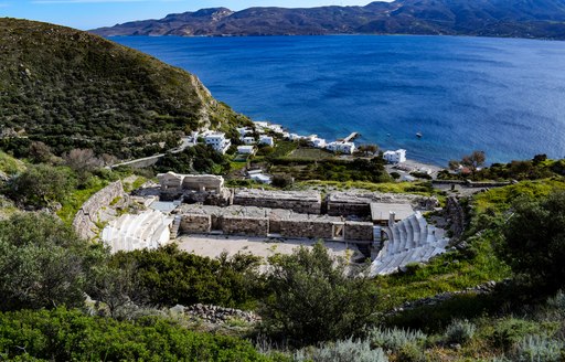 Ancient theatre in Greece