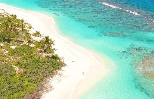 Shoal Bay Anguilla aerial view