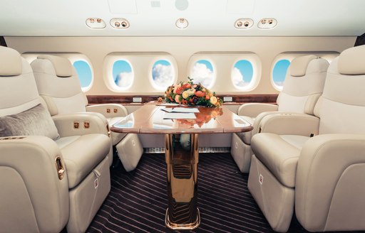 private jet interiors