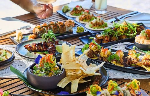 Virgin Gorda - CocoMaya food