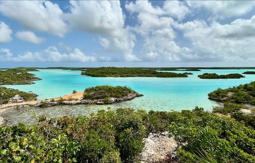 Turks & Caicos - Chalk Sound National Park lagoon