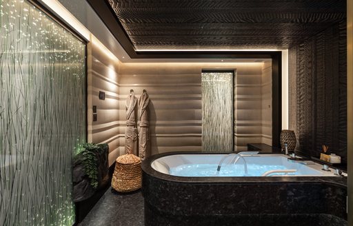Charter yacht KISMET spa room