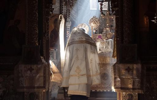 Red Sea - Saint Catherine's Monastery priest