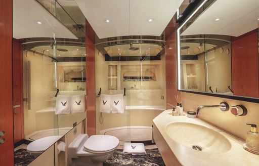 Superyacht charter MALTESE FALCON ensuite