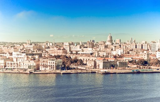 Coastline of Havana from the water