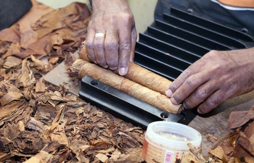 Preparing Cuban Cigars