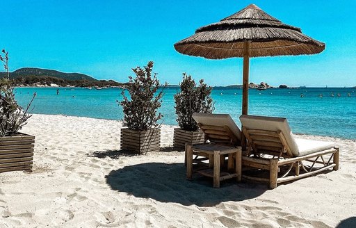 Linda Beach Porto-Vecchio beach loungers