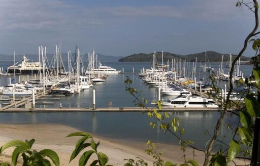 Charter yachts in Phuket Marina