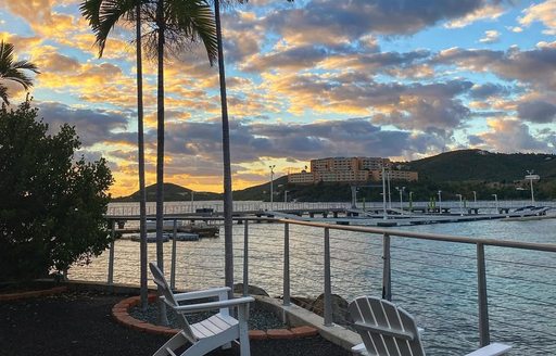 Coral World Ocean Park US Virgin Islands sunset