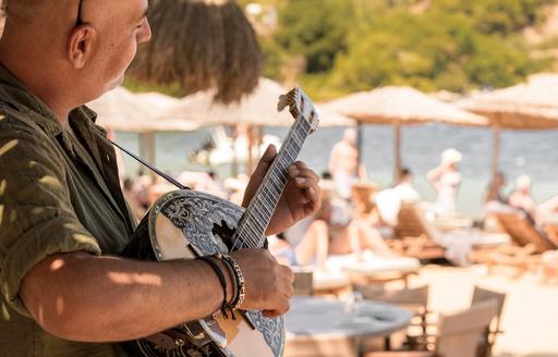Baracoa Skiathos beach bouzouki
