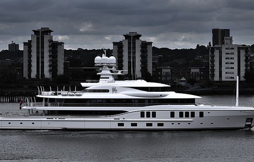 Superyacht Sixth Sense in London