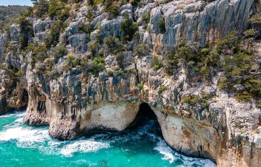 Sardinia - Cala Luna cave cliff