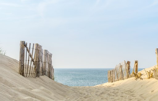 sandy beach in cape cod