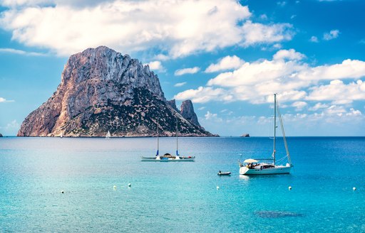 Ibizan unihabited island of Es Vedra