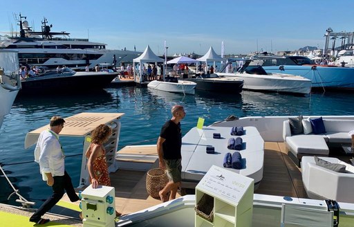 People at Cannes Yachting Festival 2019