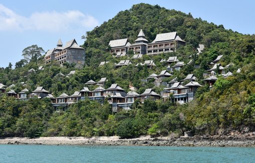 Koh Yao Yai overview from water