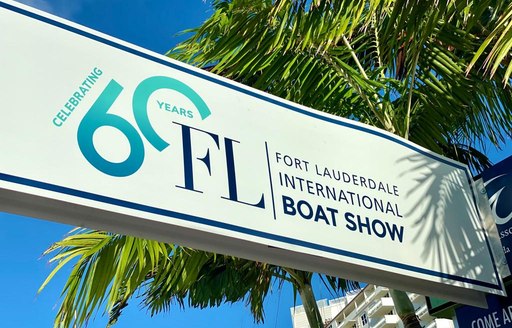 Banner sign at FLIBS 2019