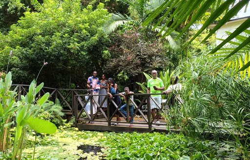 Andromeda Botanic Gardens Barbados people