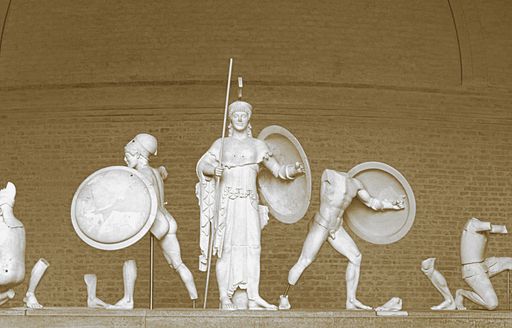 Greece Saronic Islands - Temple of Aphaia sculptures