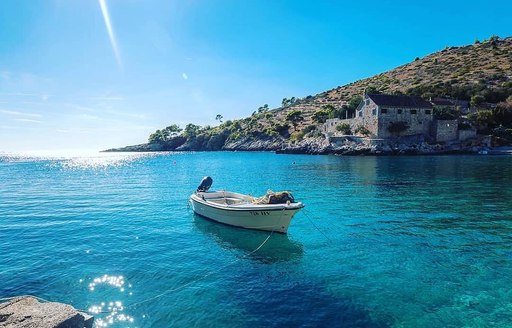 Dubovica Beach Hvar water boat
