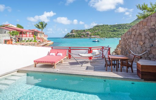 Accomodation at St Barths hotel 