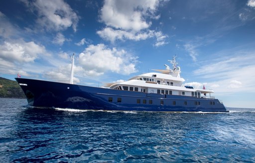 Expedition yacht Northern Sun cruising on charter in Thailand waters