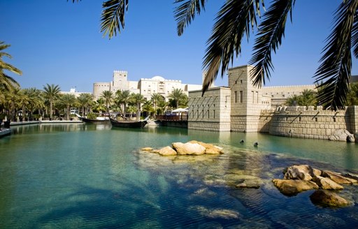 Overview of the exteriors of Madinat Jumeirah