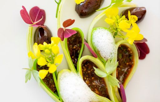 St Tropez - Le Cheval Blanc food