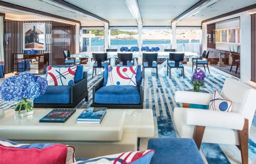 madsummer superyacht main salon