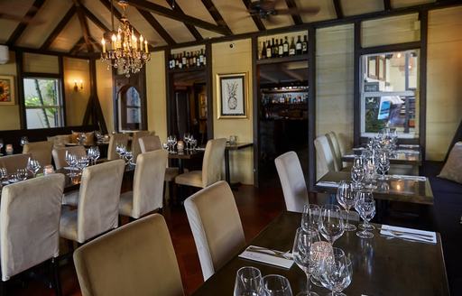 Dove Restaurant dining area