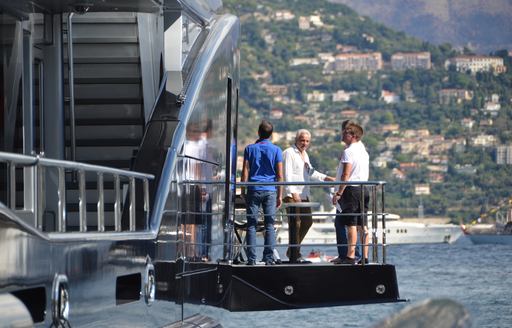 Interview at Monaco Yacht Show 2015