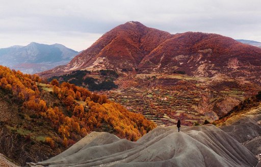 Dajti Mountains in Albania