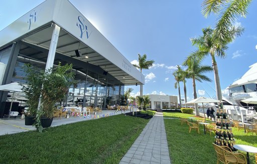 Superyacht Village area at FLIBS