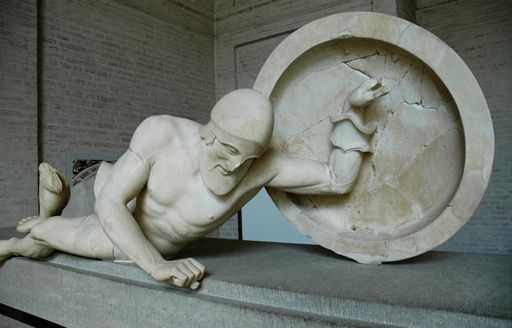 Greece Saronic Islands - Temple of Aphaia sculpture