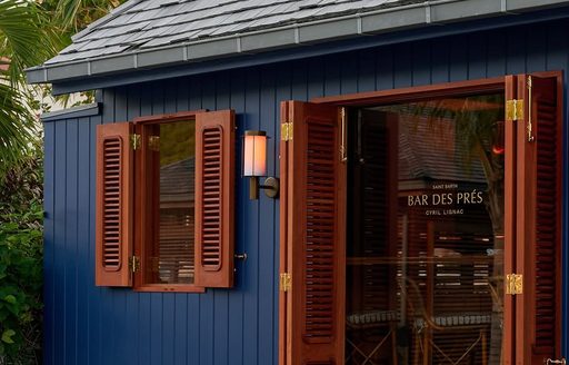 Bar des Prés St Barts exterior