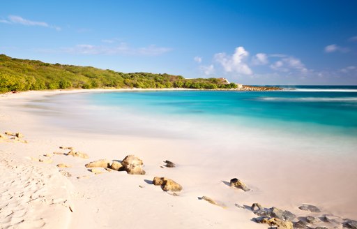 antigua white sand beach