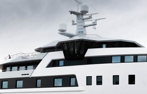 Charter yacht AFTER YOU superstructure