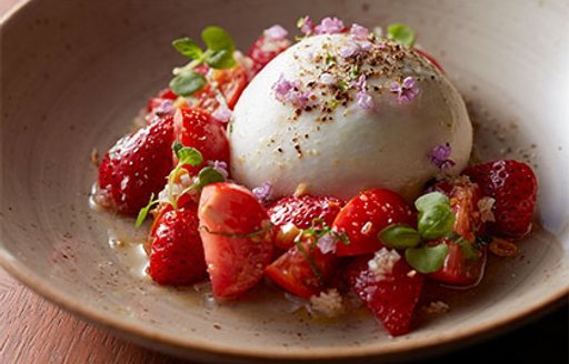 Dessert at La Locanda restaurant in Ritz-Carlton Maldives resort