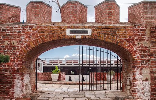 Jamaica - Fort Charles gate