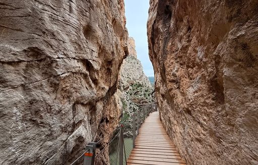 Caminito del Rey Malaga walkway cliffs