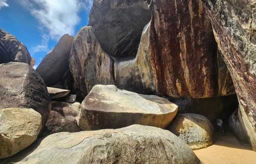 The Baths Virgin Gorda rocks