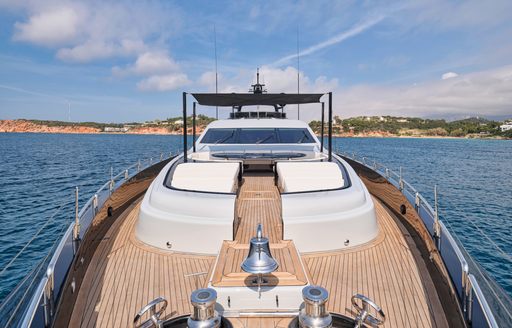 Charter yacht ABILITY sun pads 