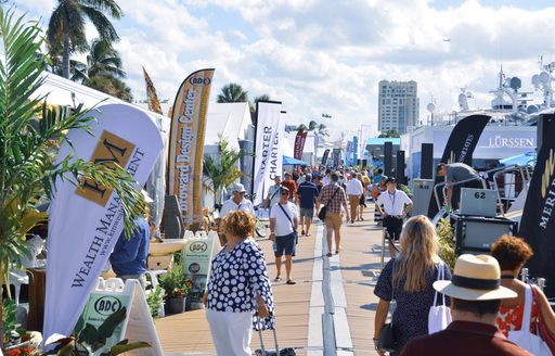 busy boardwalks at FLIBS 2018