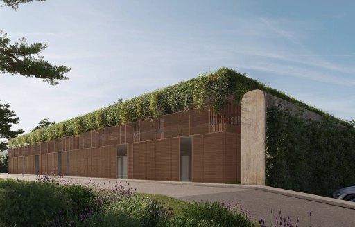 Marina Livorno rendering of building