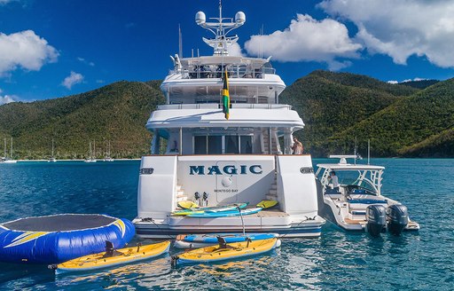 water toys motor yacht magic