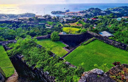 Grenada - Fort Frederick view