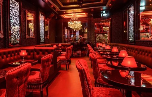 Sass Cafe Monaco dining area