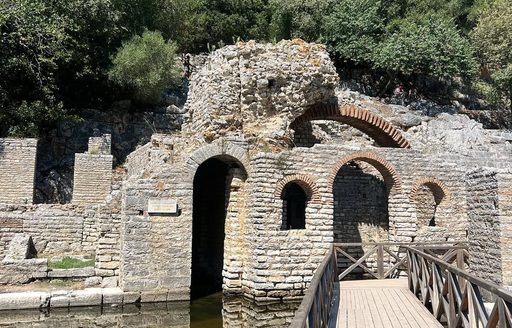 Architecture in Butrint National Archaeological Park