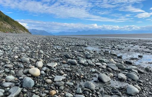 Kincaid Park stone beach