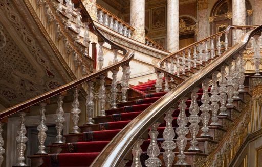 Dolmabahçe Palace Istanbul staircase